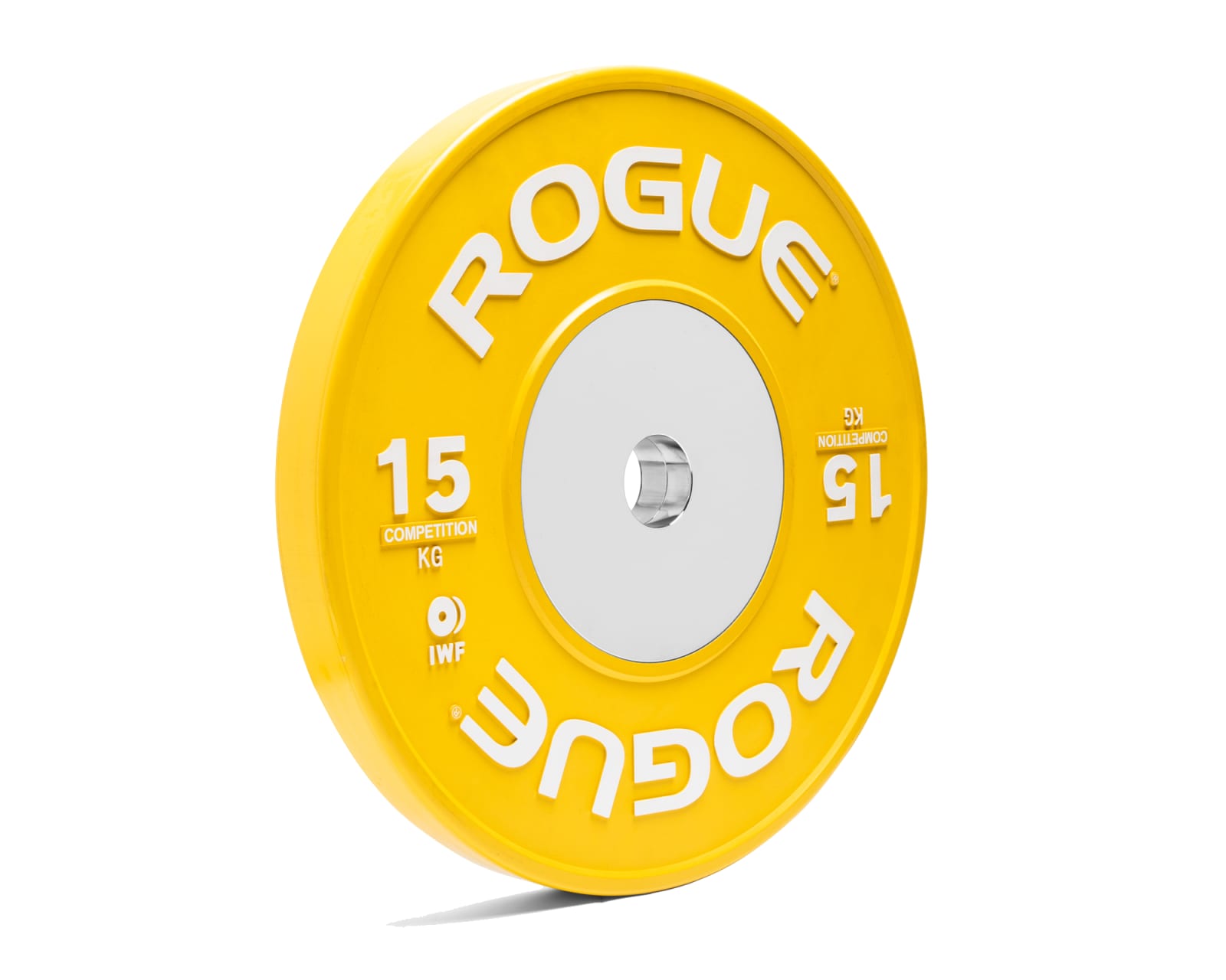 しろごき　ROGUE 25kg コンペティションバンパープレート Rogue KG Competition Plates (IWF) | Rogue Fitness